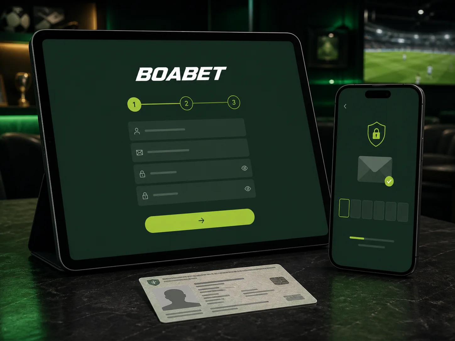 BoaBet fióknyitás és biztonságos e-mailes ellenőrzés